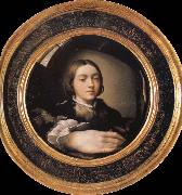 Francesco Parmigianino Self-portrait in a Convex Mirror oil painting picture wholesale